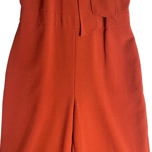 Vince Camuto Elegant Rust Halter‎ Jumpsuit. Size 14 *F0100 - Picture 4 of 4